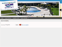 Tablet Screenshot of murrayvalley.vponline.com.au