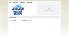 Desktop Screenshot of lakeedge.vponline.com.au